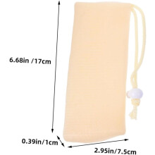 16pcs Soap Mesh Bag for Bar Soap Portable Pouches Exfoliating Function for Bathroom and Showering Use