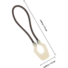 10 tiradores de cremallera que brillan en la oscuridad. Kit universal de reparación de cremalleras para ropa con lengüetas luminosas.