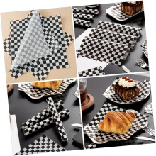 100pcs Sandwich Paper Wrap Sheets Charcuterie Liner Wood Pulp Paper Greaseproof
