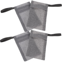 16pcs Mesh Soap Foaming Bag Exfoliating Soap Pouch for Shower Bathing Supplies