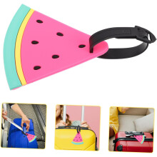 Vattenmelon Bagageetikett PVC Rese-ID-etikett Sommar Resväska Etiketter för Kvinnor Flickor Semester Strand Bagage Identifierare