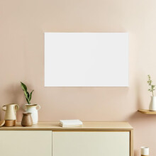 Tableau blanc effaçable à sec portable 45 cm x 2 m, autocollant pour tableau blanc mural