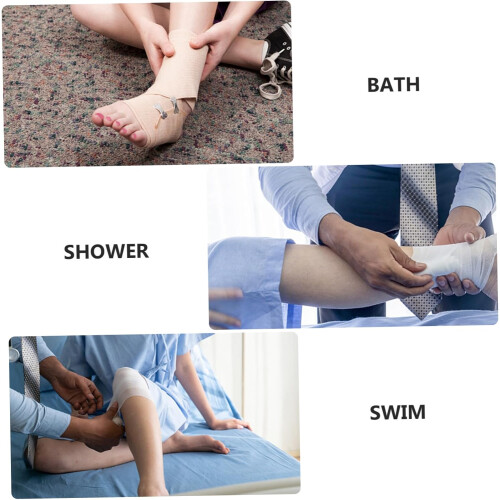 Duschbezug Beinschutz Schutzhülle Fußschutz postoperative Dusche 2