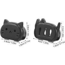 Capas da cabeça da escova de dentes do gato de 16pcs para as tampas de armazenamento portáteis de viagem