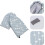 2pcs Handheld Ironing Board Ironing Plate Mini Size Cotton Material Multipurpose 1