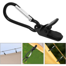 12 Pcs Plastic Camping Tent Clamps Windproof Duckbilled Clips