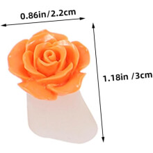 Set di 16 divisori per dita dei piedi in silicone, morbidi e flessibili, ideali per pedicure e nail art.