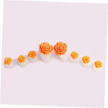 Divisores do dedo do pé de silicone e separadores do dedo do pé de pedicura 16pcs Set Soft Flexible Nail Art Supplies