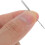 100Pcs 75/11 Embroidery Sewing Machine Needles Silver Metal Multifunctional Needles 4