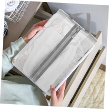 2pcs Mesh Shoe Bags Lightweight and Sturdy Portable Handle Shoe Storage Bag
