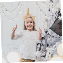 2 stuks modieuze eenhoornhoofdbanden voor jongens en meisjes, feestaccessoires voor het haar, podiumaccessoires, comfortabel en geweldig.