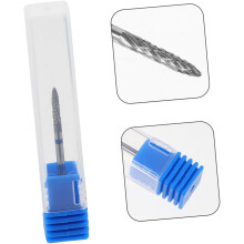 brocas pulidoras de uñas de carburo de tungsteno para removedor de gel, brocas profesionales para cutículas y preparación de manicura.