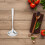 2pcs Stainless Steel Sauce Ladle with Ergonomic Handle for Kitchen Use 3