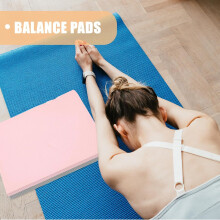 Dicke, rutschfeste Balance-Matte, Yoga-Kissen, 40 x 33 x 5 cm, weiche Pilates-Matte
