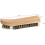 2pcs Wood Handle Shoe Brush with Bristles Arc-Shaped Design 2