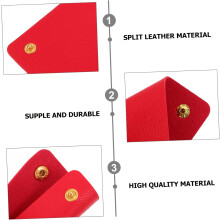 2 Stück Taschengriffschoner aus PU-Leder mit modischem und elegantem Design schützen Ihre Hände und geben Ihnen die Hände frei