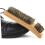 2pcs Wood Handle Shoe Brush with Bristles Arc-Shaped Design 6