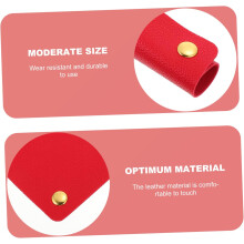 2pcs Pu Leather Bag Handle Protectors with Fashionable and Elegant Design Protect Your Hands and Free Your Hands