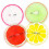 12pcs Fruit Pattern Ice Cooler Pack Reusable Mini Cold Pad for Headaches Eye Edema 2