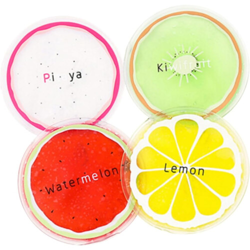 12pcs Fruit Pattern Ice Cooler Pack Reusable Mini Cold Pad for Headaches Eye Edema 1