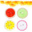12pcs Fruit Pattern Ice Cooler Pack Reusable Mini Cold Pad for Headaches Eye Edema 8