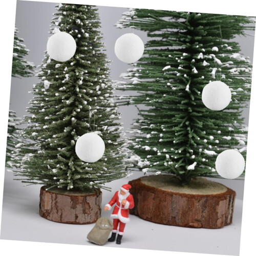 12 glatte Weihnachtskugeln für Baum- und Partydekoration 1