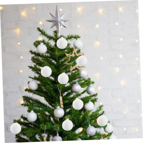 12 glatte Weihnachtskugeln für Baum- und Partydekoration 2