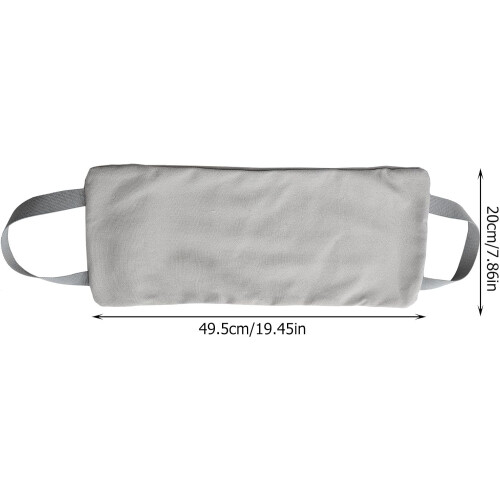 Canvas träningssandsäck för arm- och benträning med handtag, grå viktpåse 1