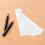 100pcs Tattoo Eyebrow Ruler Eyebrow Stencil Ruler Brow Measuring Tool 4