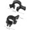10pcs Helmet Light Cable Clips for Hard Hats, Headlamp Wire Holders, Workers Hat Flashlight Cable Clips 2