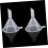 100pcs Plastic Funnels Mini Dispenser Funnel for Transferring Separating Liquid Small for Kitchen Bottling 6