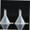 100pcs Plastic Funnels Mini Dispenser Funnel for Transferring Separating Liquid Small for Kitchen Bottling 8
