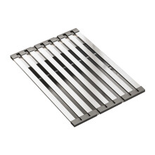 Compacts Foldable Dish Rack For Efficient Water Drainages In-M