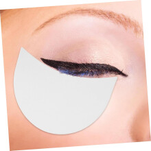 100 ks šablón na mihalnice, náplasti na mihalnice, make-up pásky, ochranné nálepky na očné linky