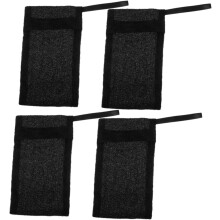 16 bolsitas para jabón en barra, pequeñas, de malla, para exfoliante y uso en la ducha.