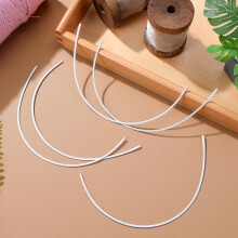 10 paar vervangende beugelbeha-beugels voor damesbeha's, stevig stalen reparatieaccessoire voor beugelbeha's.