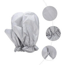 2 Stück Hitzeisolierende Schutzhandschuhe für Küche und Backofen, auch zum Bügeln geeignet.