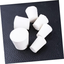Lot de 18 bouchons en caoutchouc polyvalents pour tubes à essai, flacons Erlenmeyer et bouteilles de laboratoire