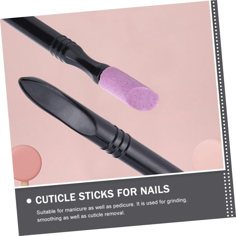 Hkhbjs 10Pcs Nail File Nail Care Tools Cuticle Removal Buffing For Manicure Pedicure