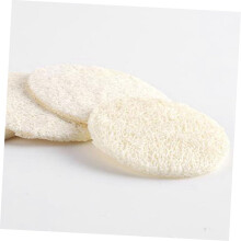 Luffa-kasvojenkuorintapyyhkeet, 10 kpl, 5,5 cm halkaisijaltaan, syväpuhdistavat kasvosienet