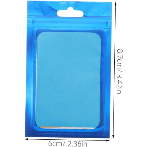 Papier matifiant pour le visage, 10 sachets 1