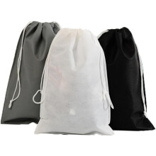 Bolsas de armazenamento resistentes à poeira de tecido não tecido preto 12PCS