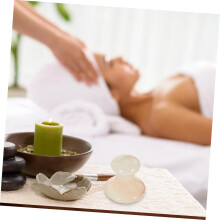 10 piezas de herramienta de masaje facial con forma de hongo, masajeador facial de resina para Gua Sha, para uso en el hogar o salón de belleza.
