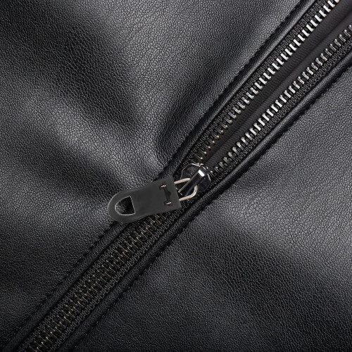 20pcs Detachable Rubber Zipper Pull Tab Replacement Set Black Large Small for Clothing Bags 2