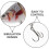 10 Stück mehrgelenkige, 10 cm lange, bionische Schwimmköder, harte Oberflächenköder für Barsch und Forelle 3