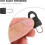 20pcs Detachable Rubber Zipper Pull Tab Replacement Set Black Large Small for Clothing Bags 7