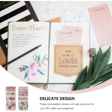 10 Rollen Flamingo Washi Tape DIY-Klebesticker für Scrapbooking, Papieraufkleber