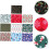 10 folhas estilo de Natal tecido Patchwork tecido de costura para DIY arte tecido de Natal cabeça 7