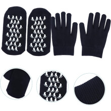 4pcs Moisturizing Gel Gloves for Hand Care Repair Dry Rough Skin for Overnight Use Colors Vary