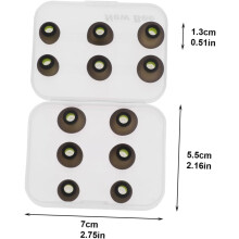 12 stuks geluidsreducerende oordopjes, slaapoordopjes voor zwemmers, siliconen oordopjes voor een comfortabele pasvorm en inclusief opbergdoosje.